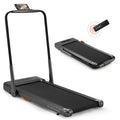 MaxKare 2-in-1 Folding Under Desk Treadmill, 2.5HP, 7.5MPH, 265 lbs Capacity