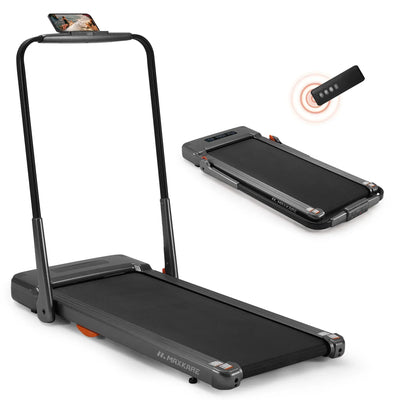 MaxKare 2-in-1 Folding Under Desk Treadmill, 2.5HP, 7.5MPH, 265 lbs Capacity