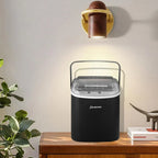 Countertop Ice Maker, 9 Bullet Ice, 26.5lbs/24H