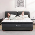 Vantto Queen 12 Inch Hybrid Memory Foam Mattress In A Box - CertiPUR-US