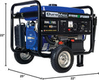 DuroMax 13,000-Watt Dual Fuel Portable Generator, Gasoline/Propane, Electric Start - XP13000EH