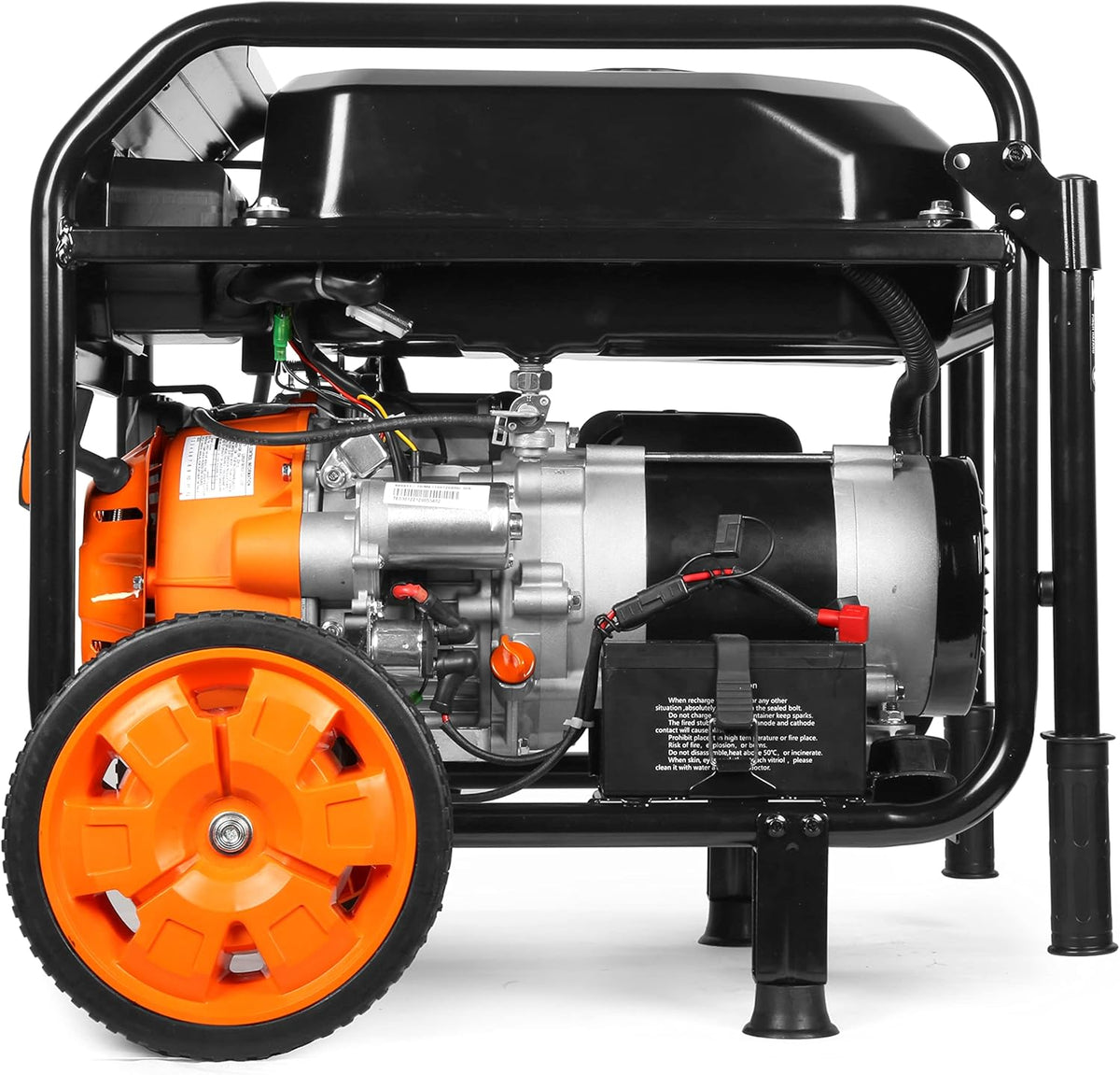 WEN 5600-Watt Portable Generator, Electric Start, 224cc, Transfer-Switch And RV-Ready - GN5602X