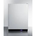 Outdoor All-Freezer, 24 in Wide, Black Cabinet