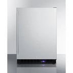 Outdoor All-Freezer, 24 in Wide, Black Cabinet