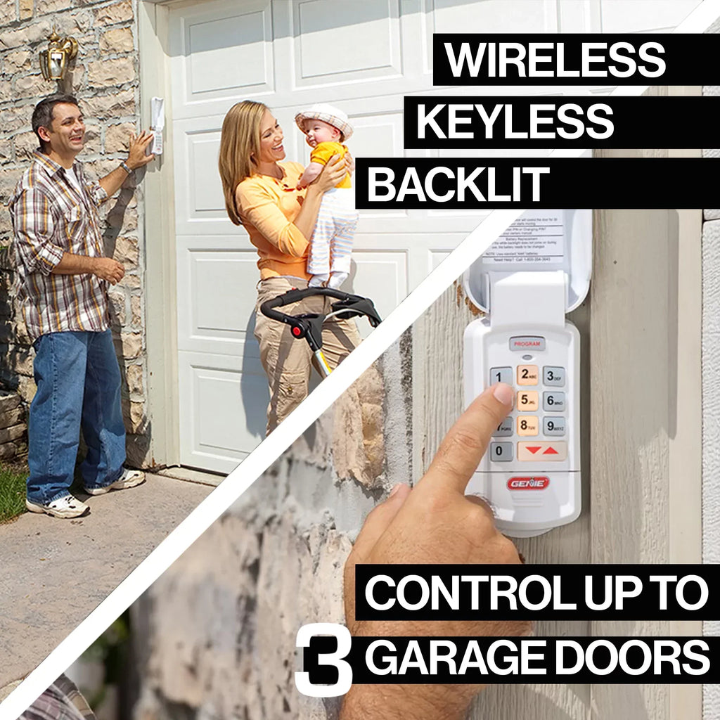 Genie StealthDrive Connect Smart Garage Door Opener With WiFi And Battery Backup - 7155-TKV