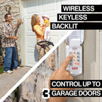 Genie StealthDrive Connect Smart Garage Door Opener With WiFi And Battery Backup - 7155-TKV