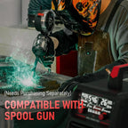 YESWELDER Flux Core MIG/Lift TIG/Stick Welder, 135 Amp, 110V - FLUX-135PRO