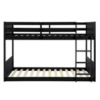 Delphia Twin Over Twin Low Profile Bunk Bed - 77.33 L x 42.25 D x 51.5 H