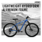 Hyper Bicycles Men's Mountain Bike, 29 inch, Hard Tail, Blue - Explorer