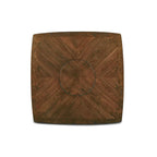 New Classic Furniture Wood Counter Table With Lazy Susan, Espresso - Dixon