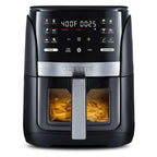 Gourmia 6-Qt Digital Window Air Fryer With 12 Presets And Guided Cooking