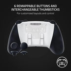 Razer Wolverine V2 Pro Wireless Gaming Controller for PlayStation 5, PS5 PC - White