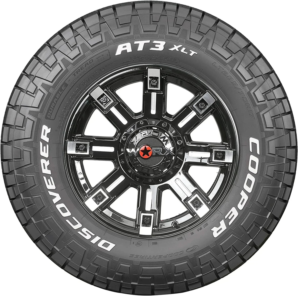 Cooper All-Terrain Tire LT275/70R18 125/122S E - Discoverer AT3 XLT