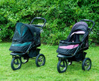 Pet Gear No-Zip Pet Stroller, Skyline, 70 lbs - NV