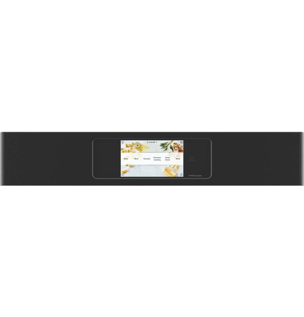 Cafe 30 Inch Matte Black Single Convection Smart Electric Wall Oven - CTS90FP3ND1