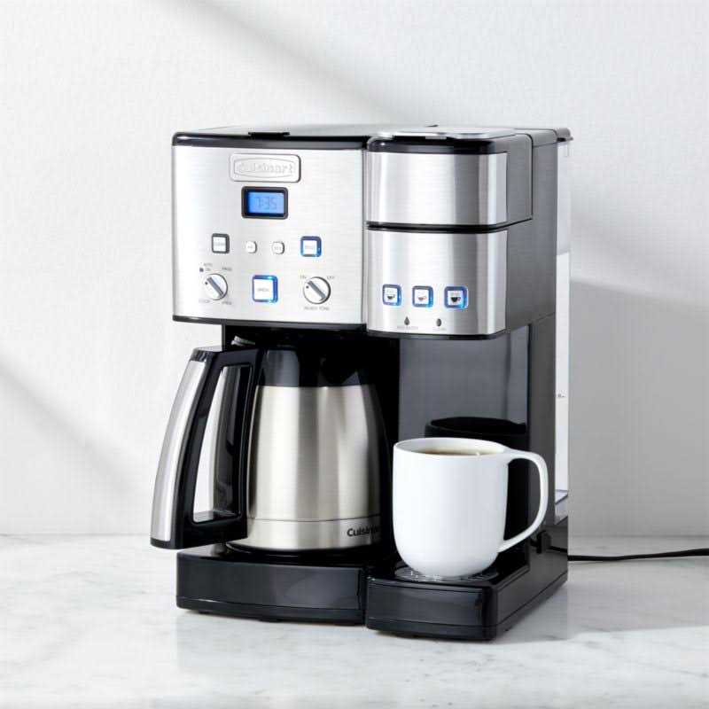 Cuisinart Coffee Center 10-Cup Thermal Coffeemaker And Single-Serve Brewer