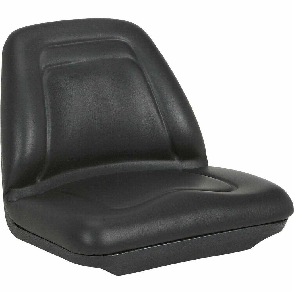 A & I Deluxe Midback Utility Lawn Mower Seat, 18 in Wide x 15.25 in Tall x 19.25 in Deep - TM555BL