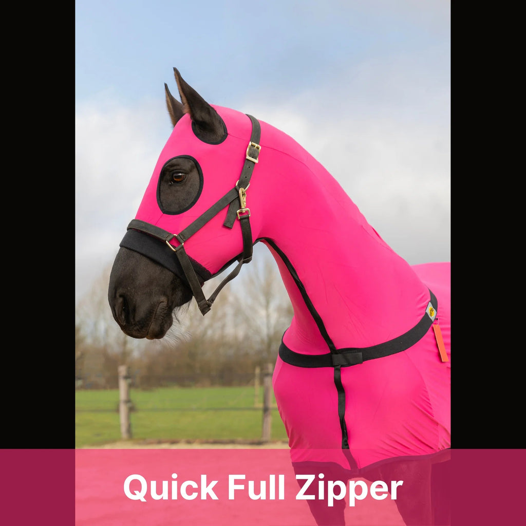 Horse Full Body Slinky With Full Zipper Face - Lycra Material, 11 Colors