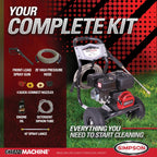 Simpson Gas Pressure Washer 3400 PSI 2.5 GPM With 25 ft Hose - CM61083