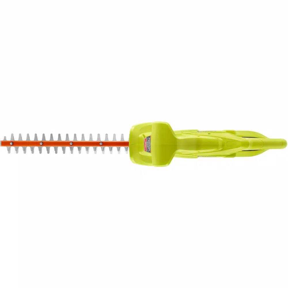 RYOBI ONE+ 18V Lithium-Ion Cordless Hedge Trimmer, 18 in