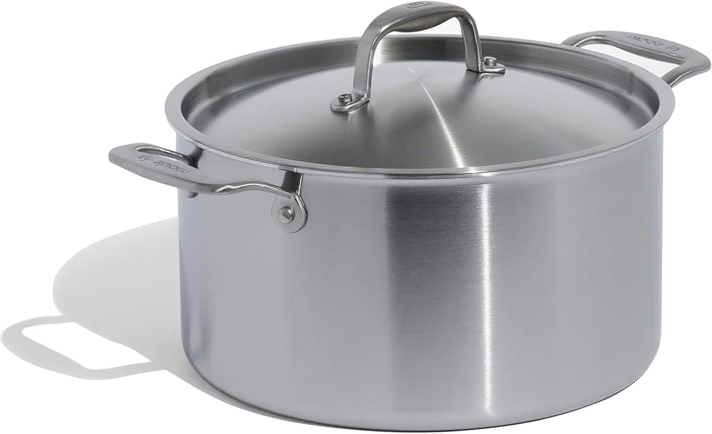 Made In Cookware Stainless Steel Stock Pot With Lid, 8 Quart, 5 Ply