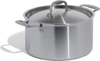 Made In Cookware Stainless Steel Stock Pot With Lid, 8 Quart, 5 Ply