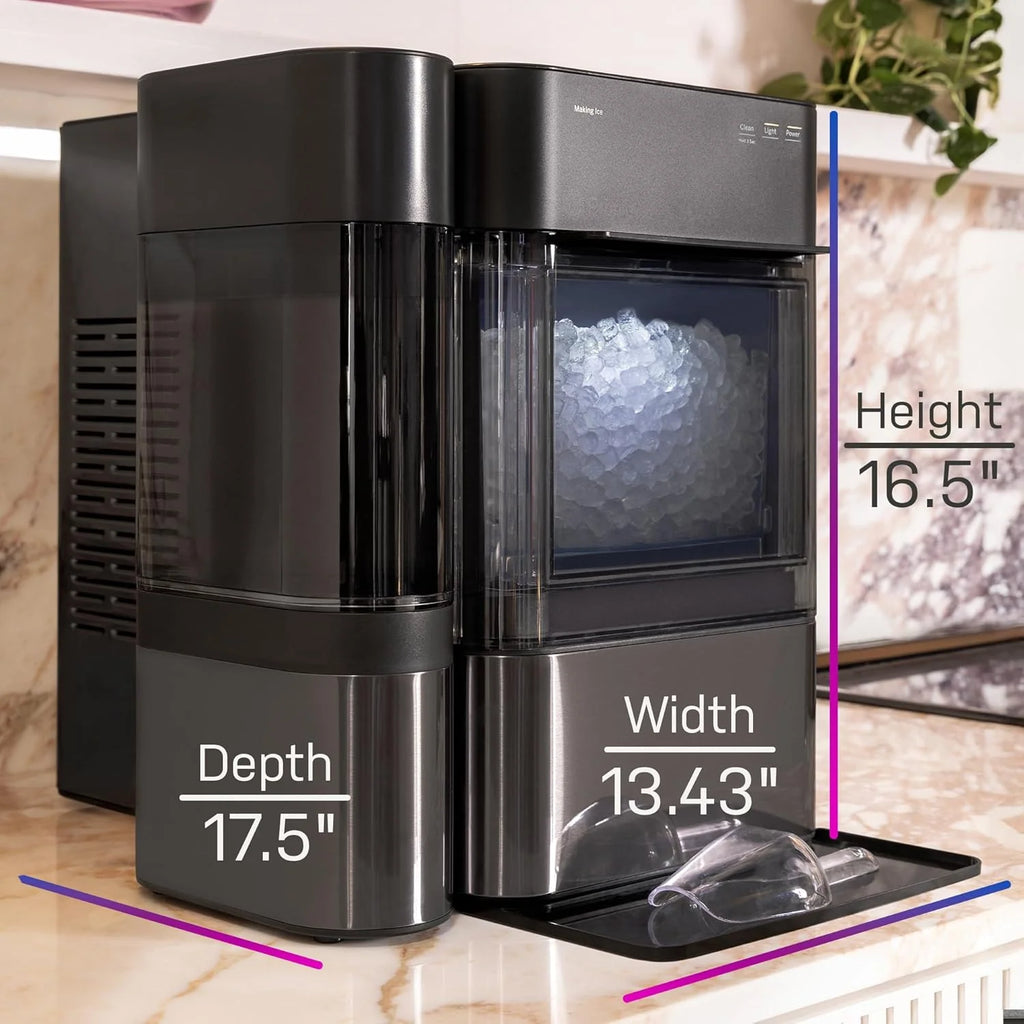 GE Profile Opal 2.0 XL Countertop Nugget Ice Maker, 1 Gallon Tank, 38 Lbs In 24 Hours - XPIOX3SCSS