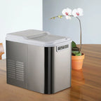 CJC Countertop Ice Maker With Carry Handle, Basket, Scoop, 110V