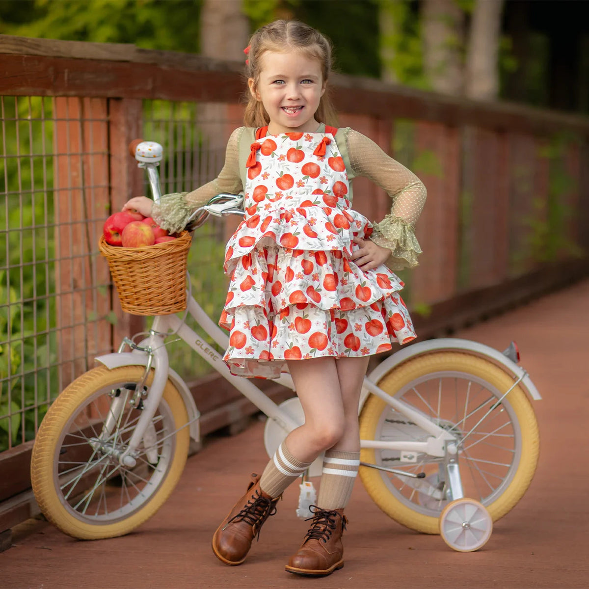 Glerc Girls' Kids' Bike, 12 inch, Pink, Ages 2-4 Years - Little Molly