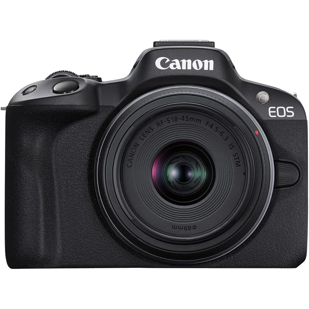 Canon EOS R50 Mirrorless Vlogging Camera Kit With 18-45mm Lens - EOS R50