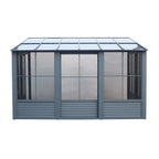 Gazebo Penguin Wall-Mounted Gazebo, 10 x 12, Aluminum Frame With UV Protection - Florence