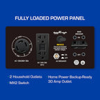 DuroMax 13,000-Watt Dual Fuel Portable Generator, Gasoline/Propane, Electric Start - XP13000EH