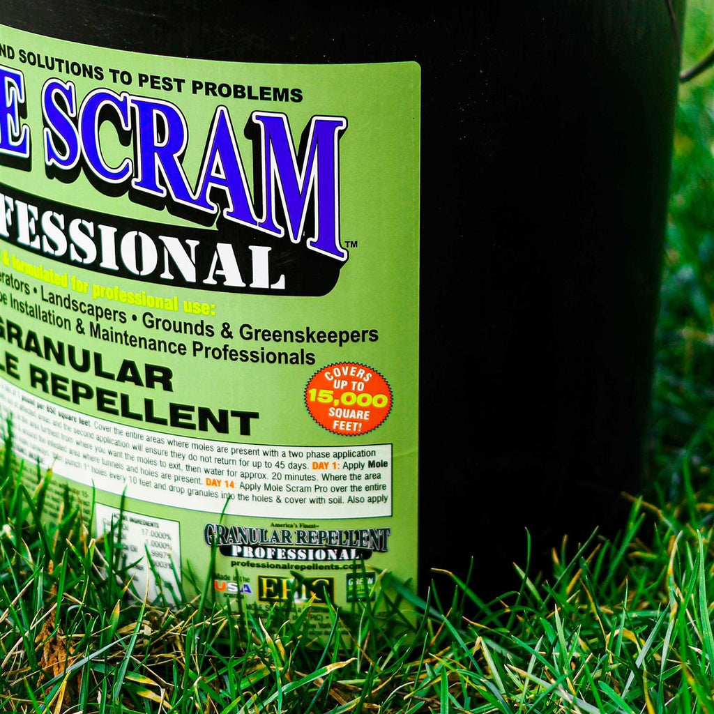 Mole Scram Professional Mole Repellent