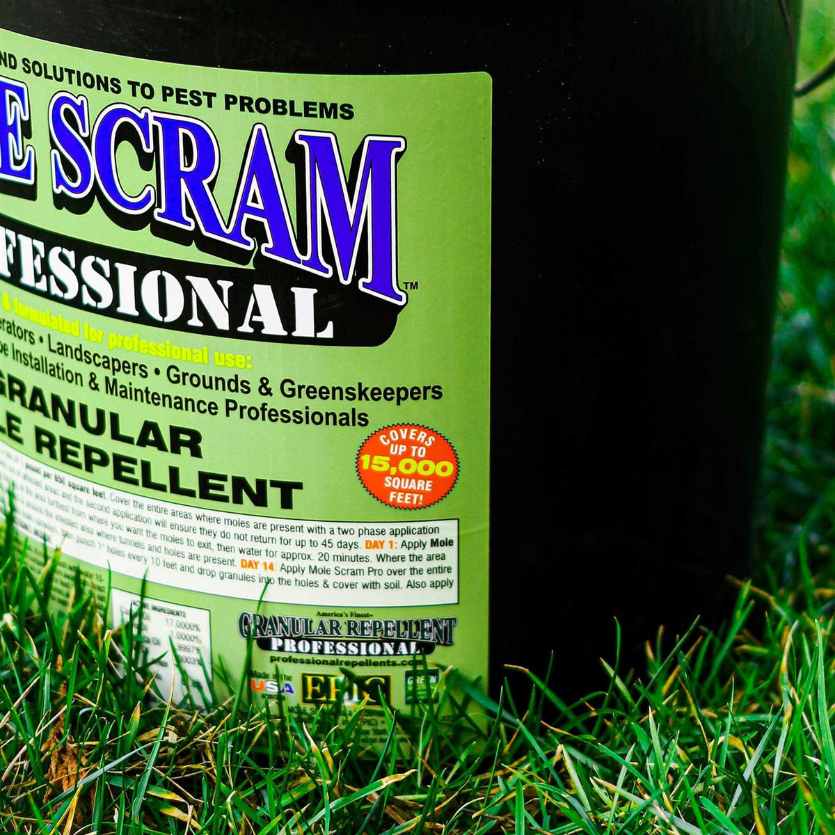 Mole Scram Professional Mole Repellent
