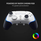 Razer Wolverine V2 Pro Wireless Gaming Controller for PlayStation 5, PS5 PC - White