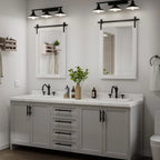Rectangular Wall Mirror With Wood Frame, 18 x 26 in, 22 x 30 in, 24 x 36 in, or 40 x 26 in - Multiple Sizes