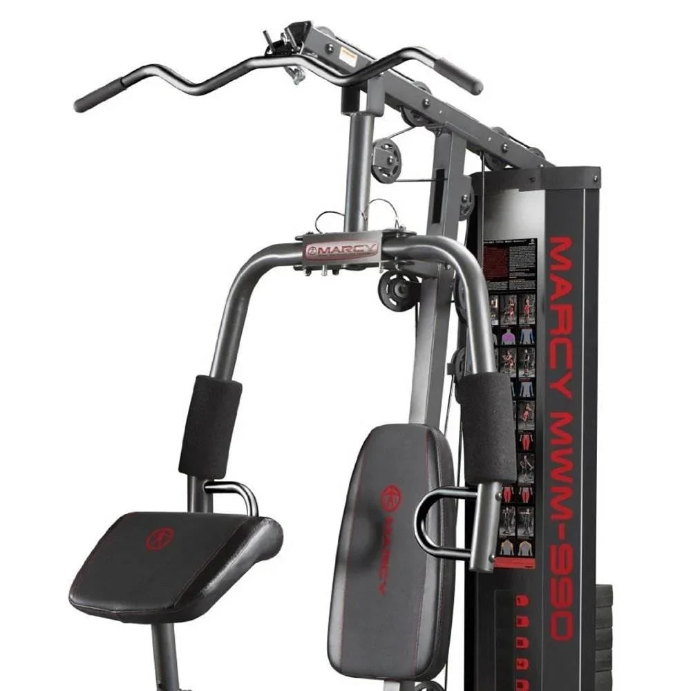 Marcy Full Body 150lb Stack Home Gym Workout Machine - MWM-990