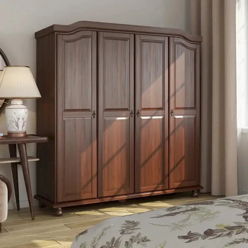 Palace Imports 4-Door Solid Wood Wardrobe Armoire, 72.25w - Kyle