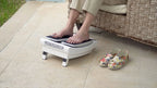 Leg Exercise Machine With 2-Speed Wireless Remote Control