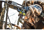 Aluminum Climbing Treestand With Padded Seat, 300 Lb. Capacity And Safety Harness