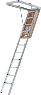 Aluminum Attic Ladder, 375lb Capacity, Type IAA