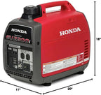 Honda Portable Inverter Generator 2200 Watt, 0.95 Gallons, 120V - EU2200i 664240