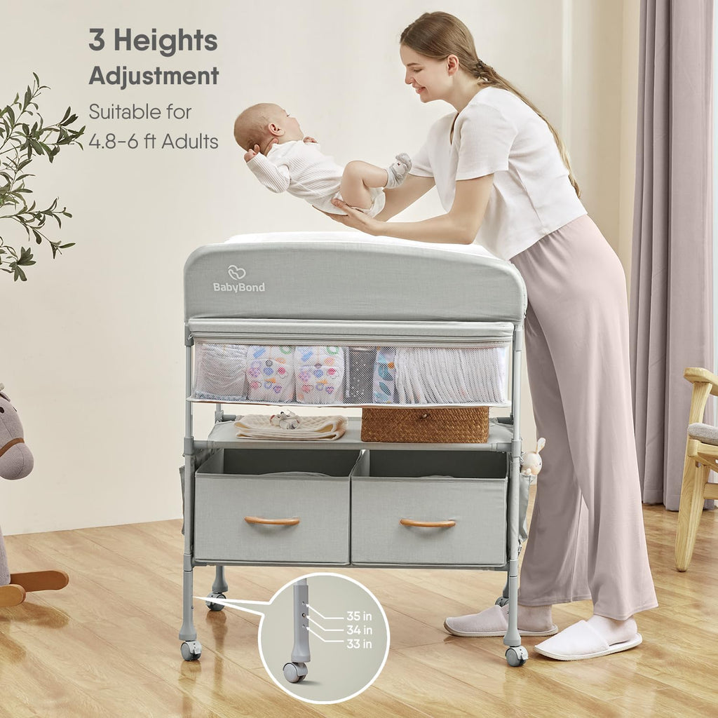 BabyBond Portable Adjustable Waterproof Changing