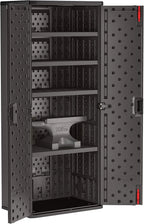 Suncast Commercial 19 Cu. Ft. Resin Storage Cabinet, Black