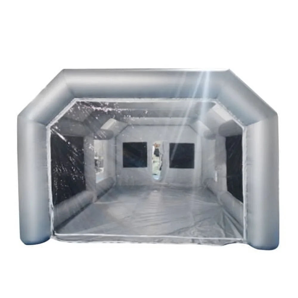 Inflatable Car Paint Spray Booth Work Tent With Filter System 26 x 15 x 10 Ft