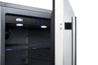 24in Wide Built-In All-Refrigerator With Stainless Steel Cabinet