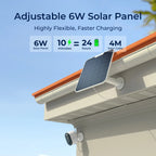 Reolink Argus Series 4K 8MP Battery/Solar-Powered Standalone WiFi Camera With Color Night Vision - Argus 3 Ultra