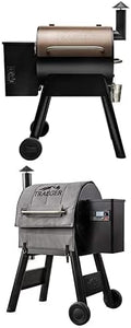 Traeger Pro Series 22 Wood Pellet Grill And Smoker, Bronze - TFB57PZBO