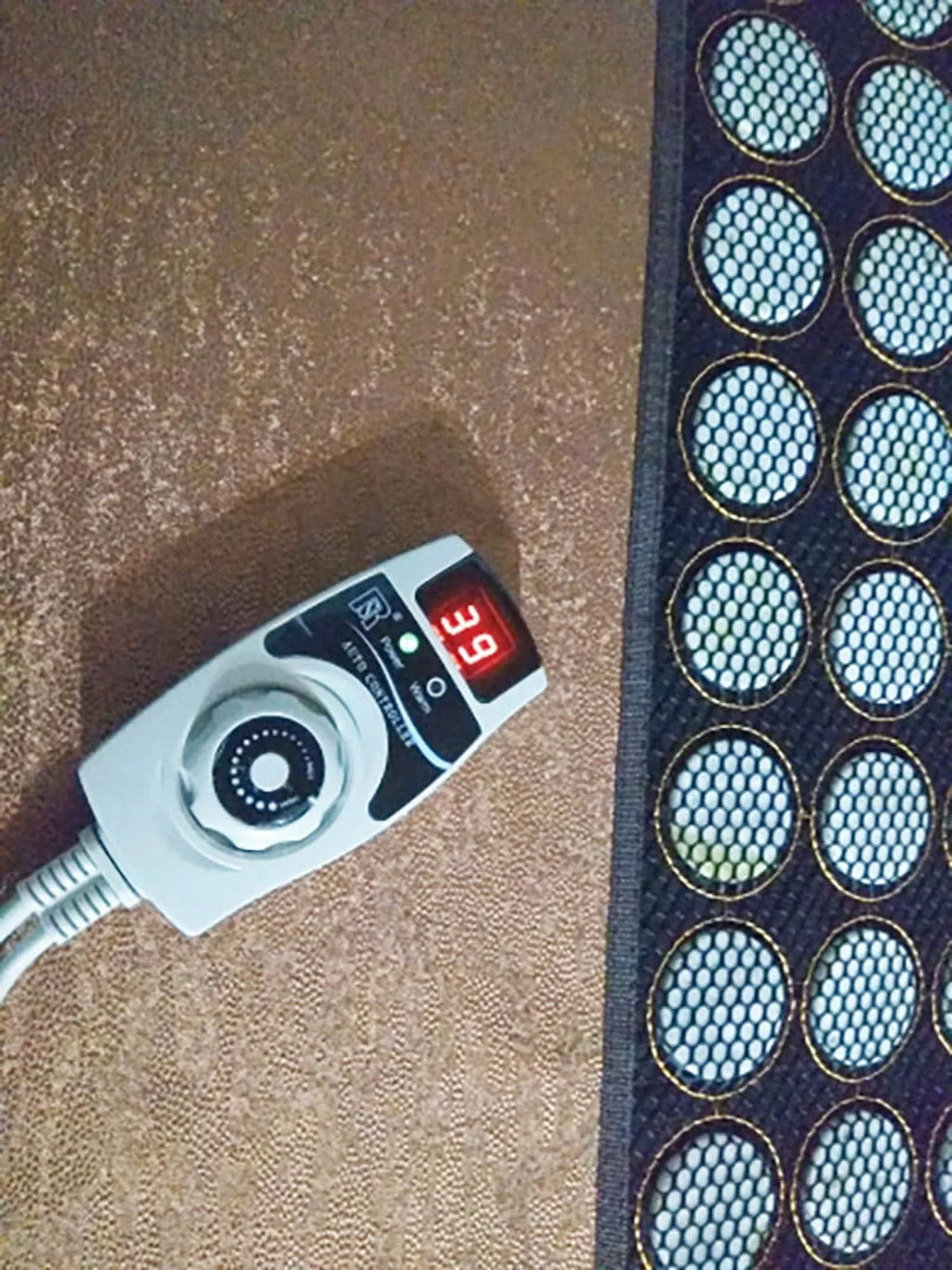 Jade Germanium Tourmaline Electric Infrared Heating Massage Pad