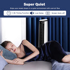 Costway 3-In-1 Evaporative Air Cooler Portable Tower Fan Humidifier 41in White